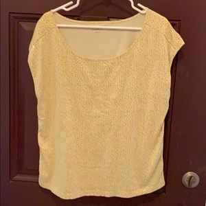 New Ann Taylor LOFT oversized sleeveless top.